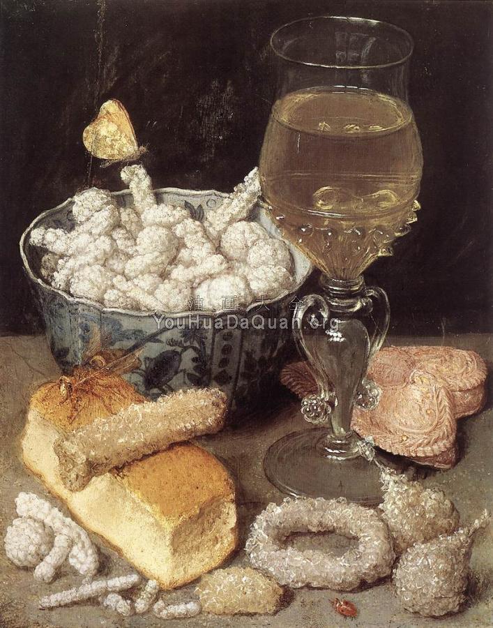Still-Life with Bread and Confectionary - 格奥尔·弗莱格尔